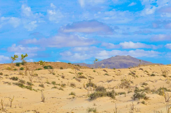 Paysage désertique au Cap Vert, Afrique — Photo