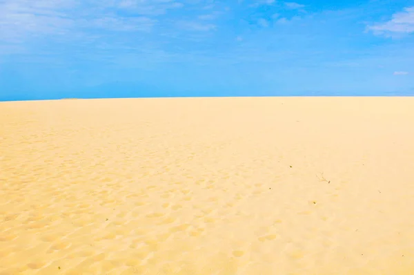 Wüstenlandschaft in Kapverden, Afrika — Stockfoto