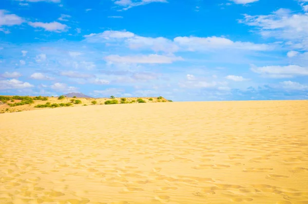 非洲佛得角的沙漠景观 — 图库照片