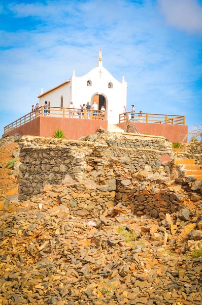 Kirche in cape verde — Stockfoto