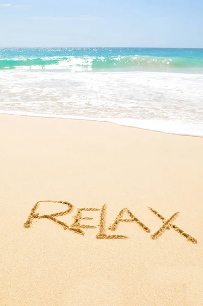 Relax sulla spiaggia — Foto Stock