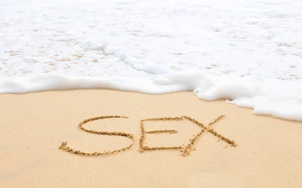 Sex pe plajă — Fotografie, imagine de stoc
