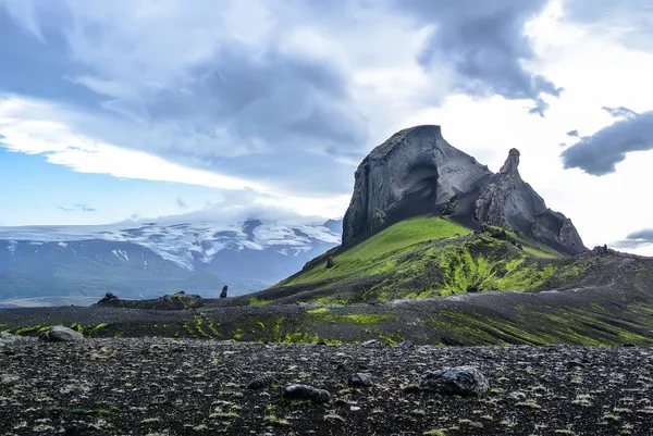 Einhyrningur Bergblick — Stockfoto