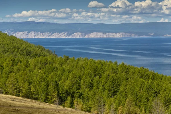 Jezioro Bajkał w lecie Zdjęcia Stockowe bez tantiem