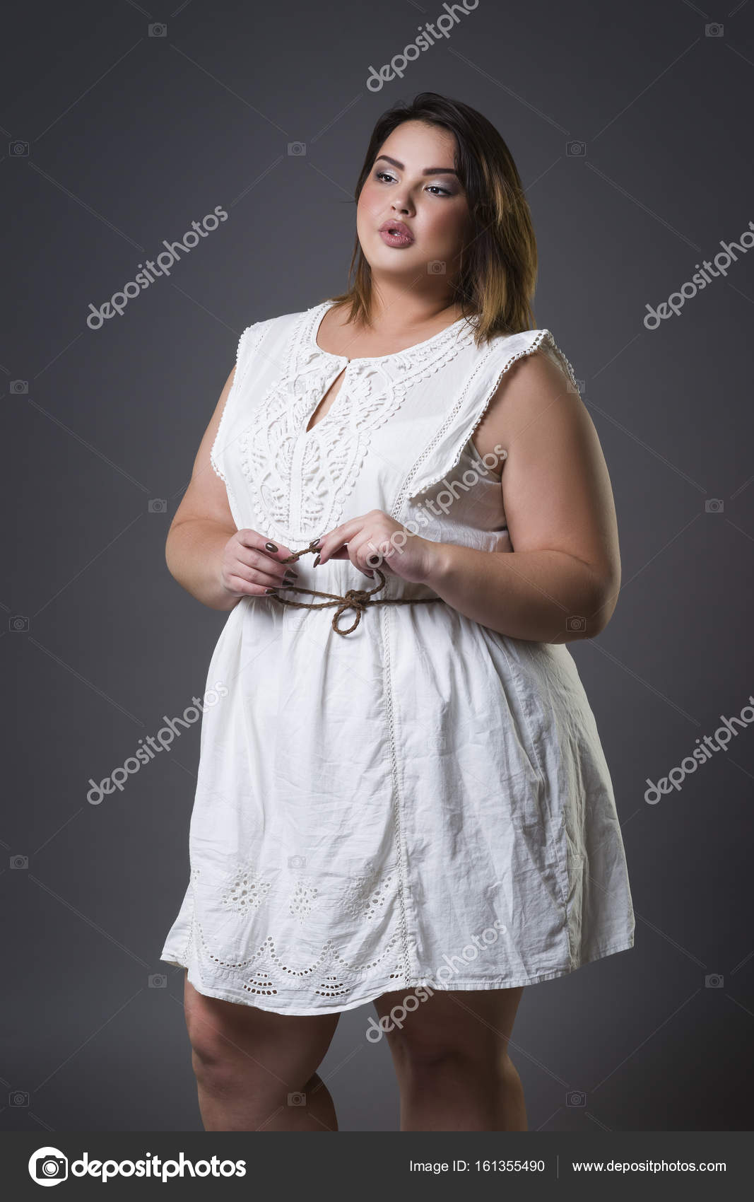 Casual dress sales for fat ladies