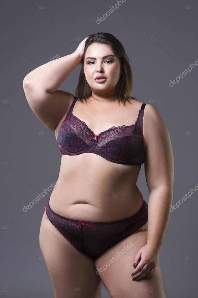 Mujeres obesas en ropa interior sale