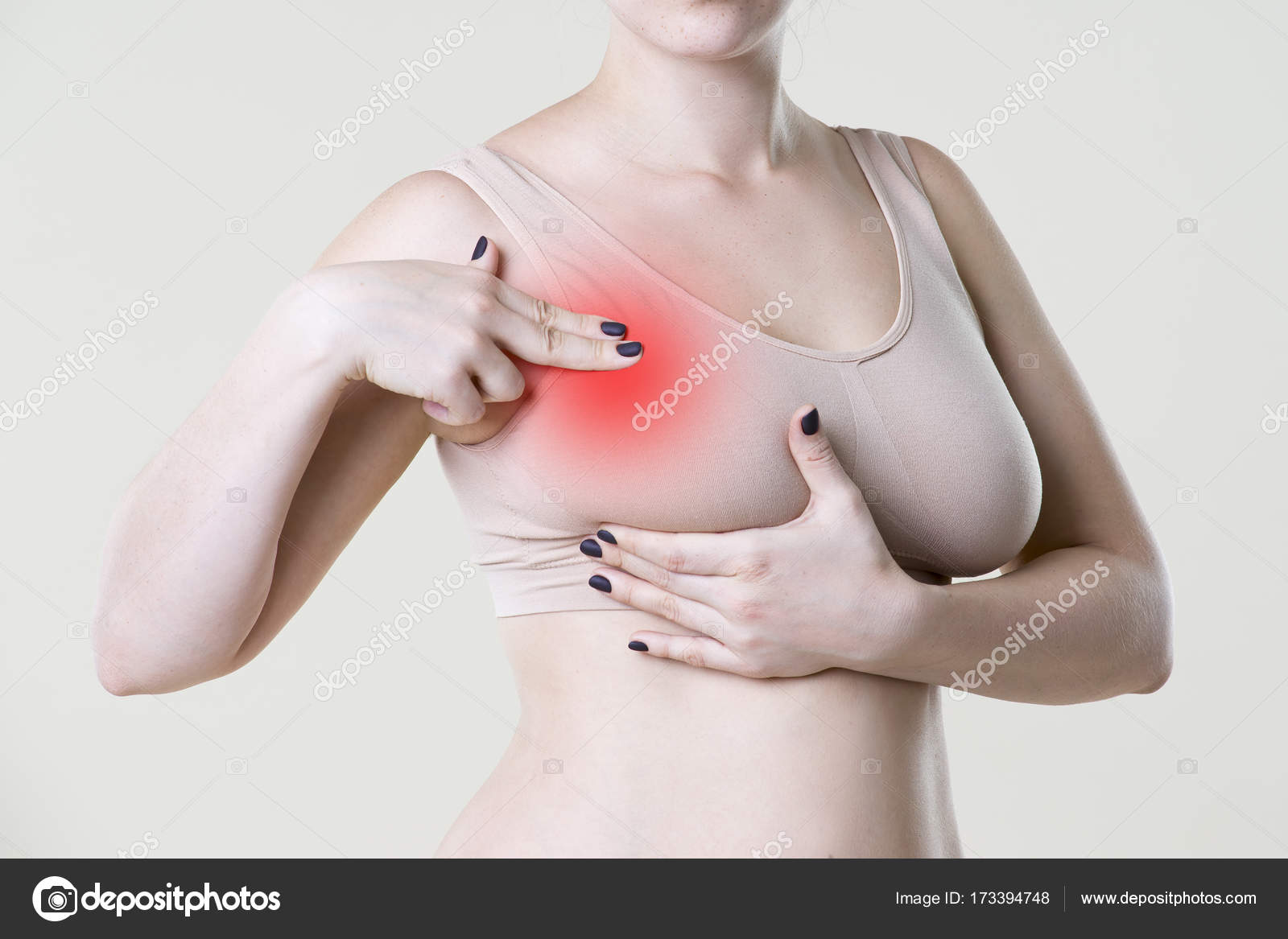 Mama en dolor muscular la