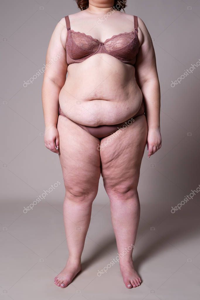 Mujeres obesas en ropa interior hotsell