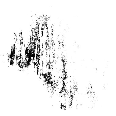 Siyah ve beyaz vintage doku oluşturmak için şablon izole .