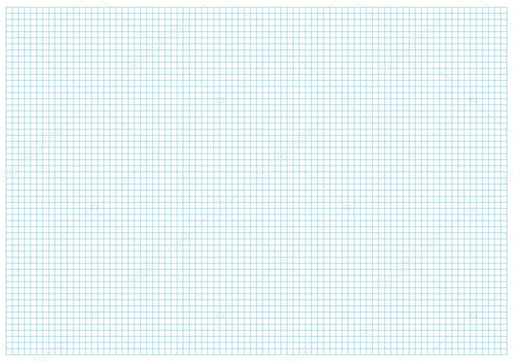 Blue geometric grid lines on a white background