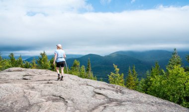 Jo Lake Placid Ny Dağı zirvesine