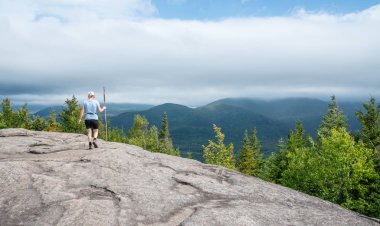 Jo Lake Placid Ny Dağı zirvesine