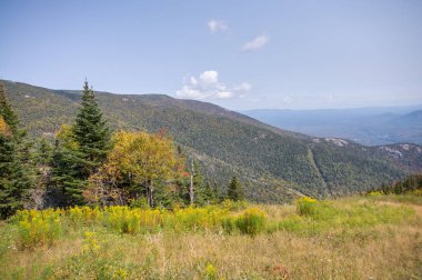 küçük avare zirvesine üzerinden Adirondacks görünümünü