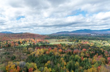 Sonbahar renk Lake Placid NY