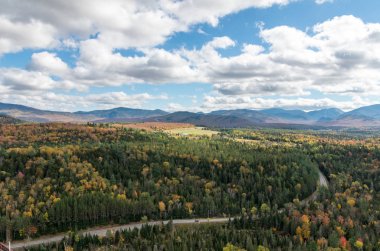 Sonbahar renk Lake Placid NY