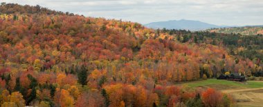 Sonbahar renk Lake Placid NY