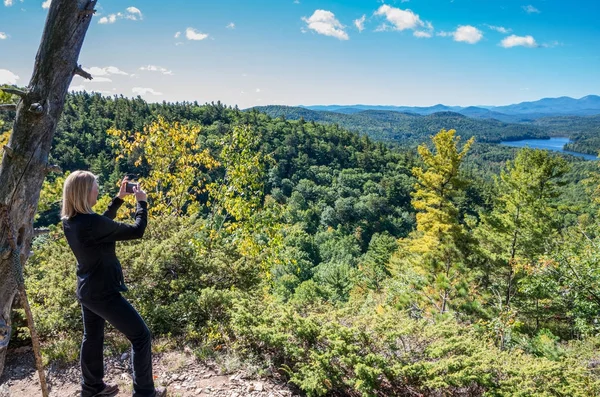 Blick vom Gipfel des Klapperschlangen-Berges — Stockfoto