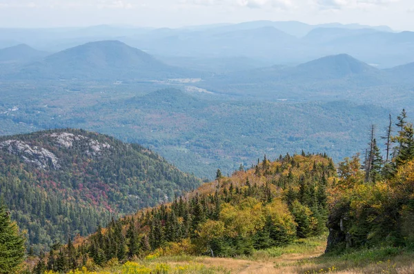 Θέα Στο Adirondacks Από Την Κορυφή Του Λίγο Whiteface — Φωτογραφία Αρχείου