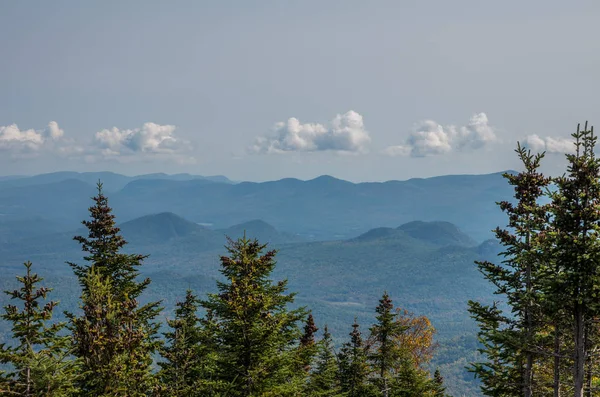 Θέα Στο Adirondacks Από Την Κορυφή Του Λίγο Whiteface — Φωτογραφία Αρχείου