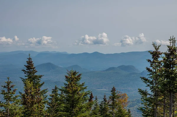 Vista Adirondacks Partir Cume Pouco Whiteface — Fotografia de Stock