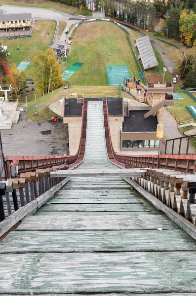 Mackenzie Intervale salto de esqui Lake Placid Ny — Fotografia de Stock