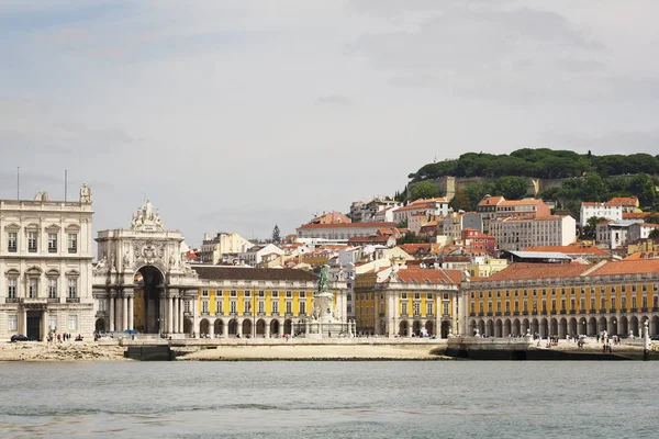 Kommerzieller platz in Lissabon — Stockfoto