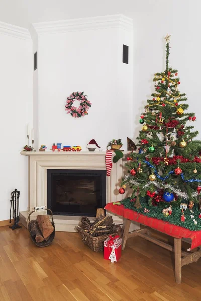 Kerstmis landschap — Stockfoto