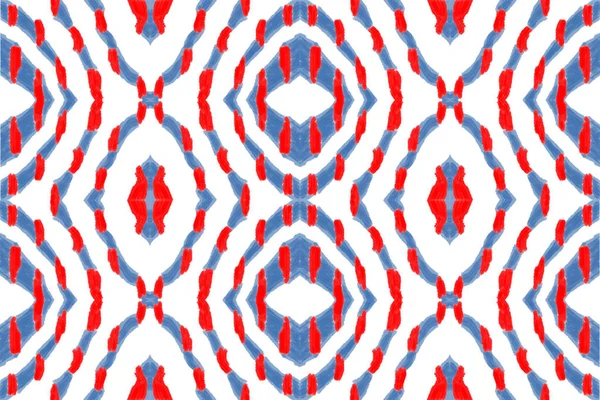 Red and blue abstraction. fashion modern print — Stock Photo, Image