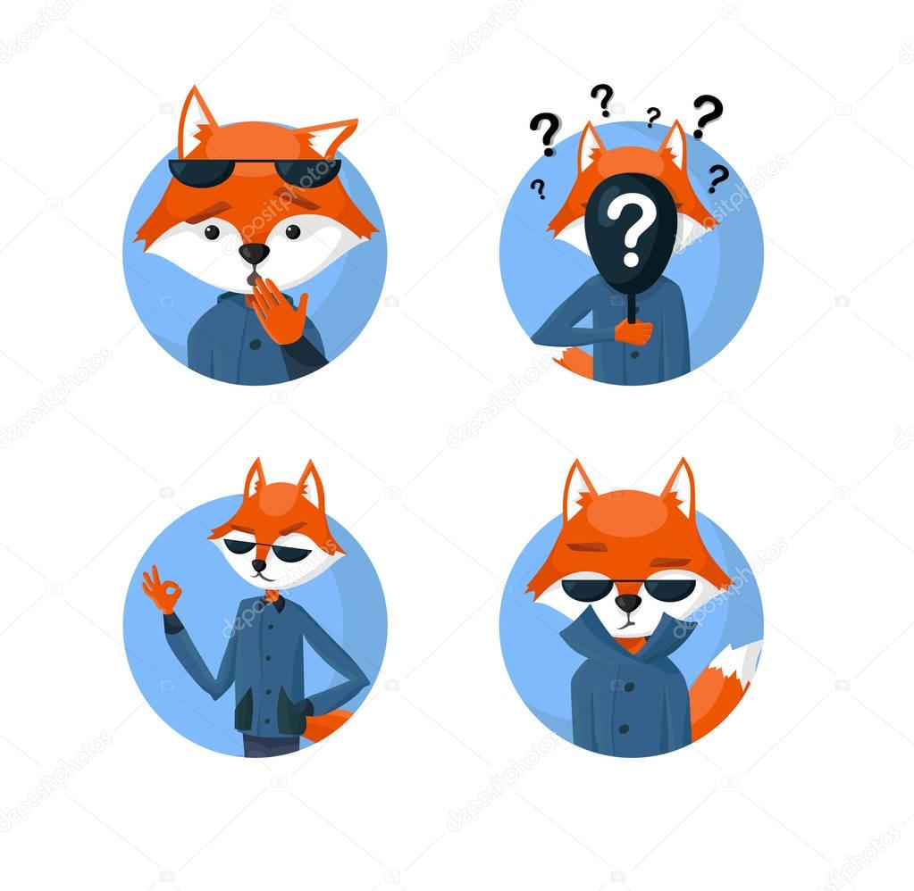 Spy fox in a jacket