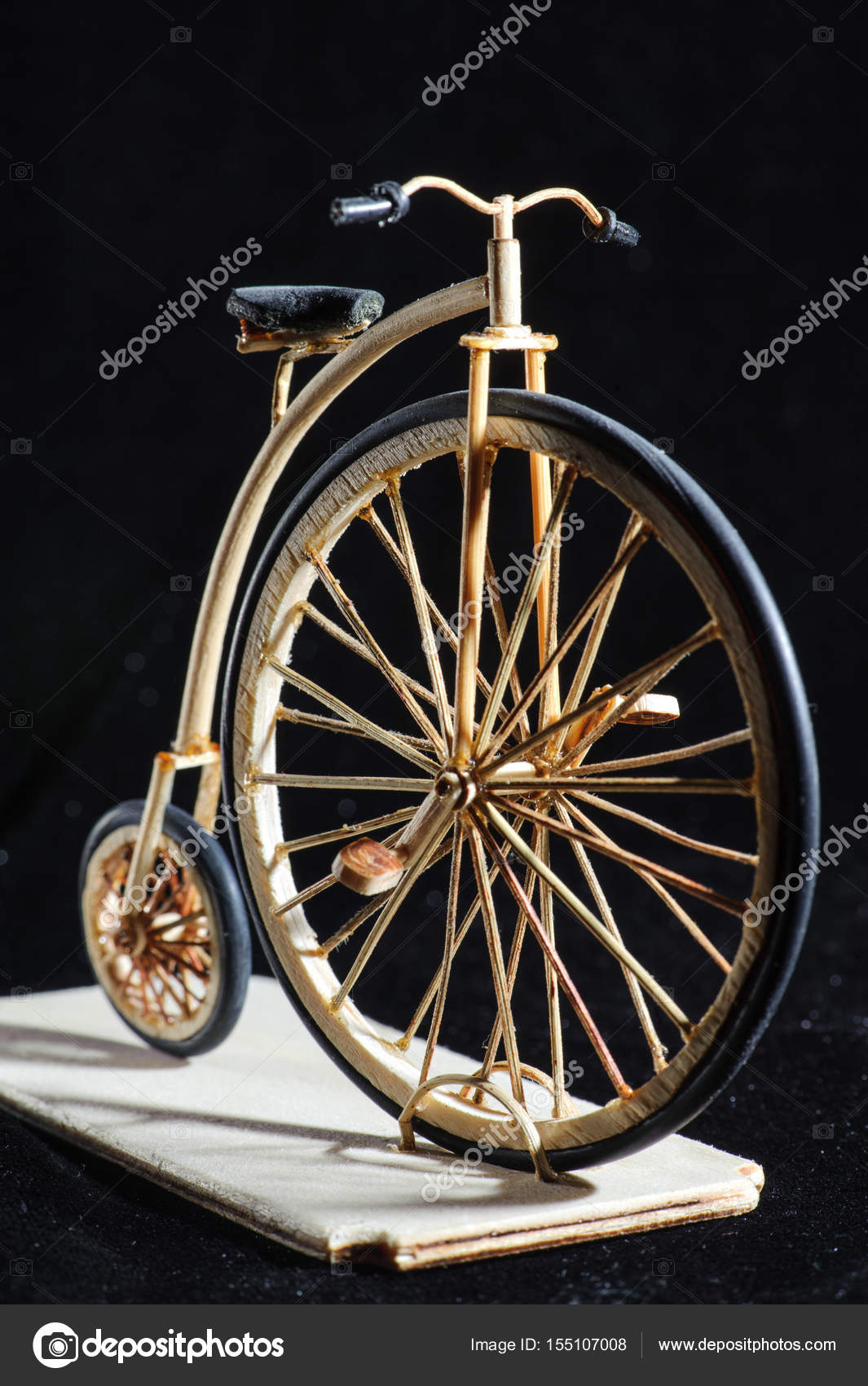 big front wheel bike