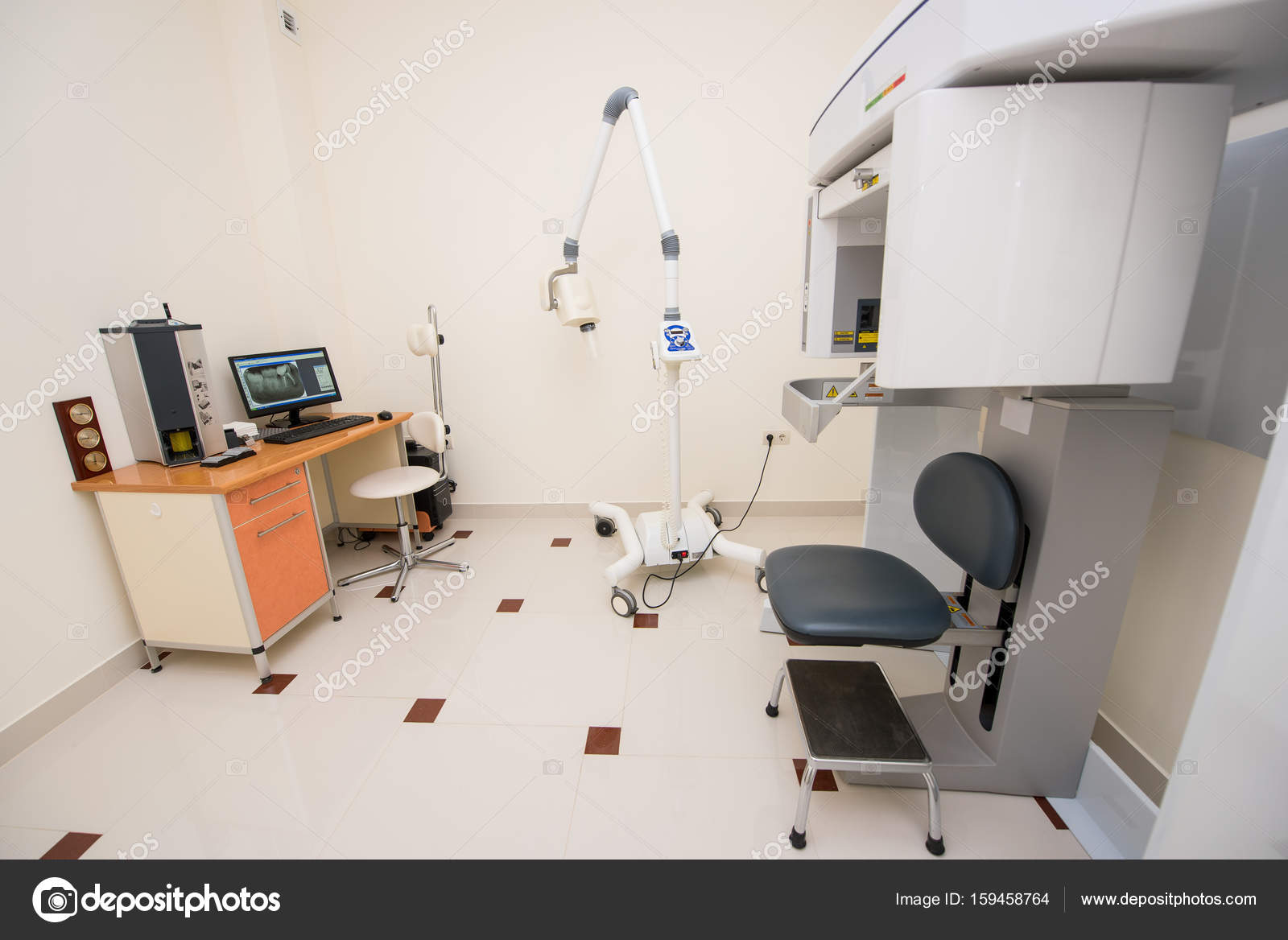Dental Office With Modern Interior Design Stock Photo