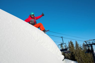 mutlu snowboard dinlenme