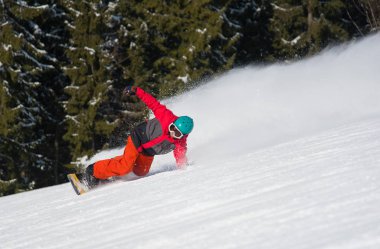 Profesyonel freerider snowboard