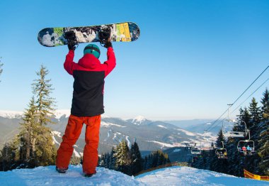 tutarak onun snowboard snowboard