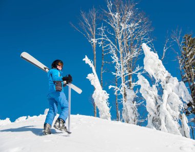 kayakçı yokuş yürümek 