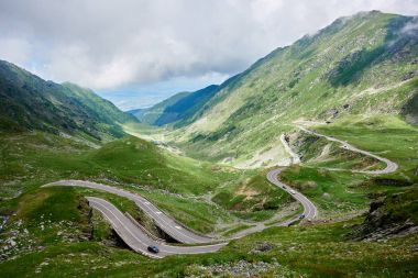 Transfagarasan yolu, dünya, Avrupa, Romanya Transfagarashan muhtemelen en güzel yol