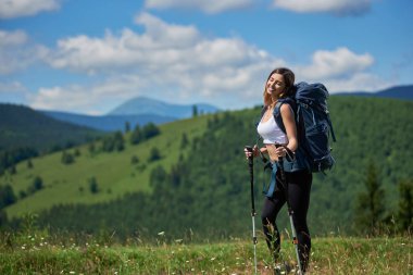 sırt çantası ve trekking Polonyalılar ile turizm
