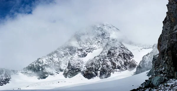 Fantastic Scenery Winter Rocky Mountain Grossglockner Austria Europe Covered Snow — Stock Photo, Image