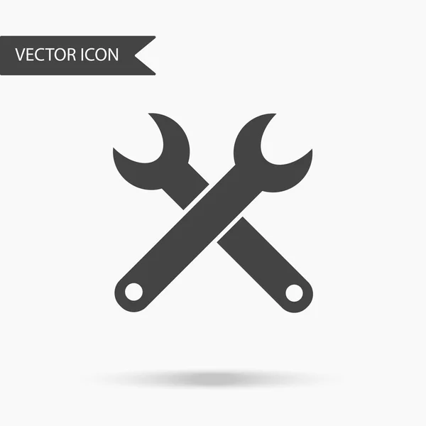 Vektor-Business-Ikone zwei Schlüssel. Symbol für Geschäftsberichte, Diagramme, Präsentationen, Workflow-Layout, Banner, Zahlenoptionen, Step-Up-Optionen, Webdesign. zeitgemäßes flaches Design — Stockvektor