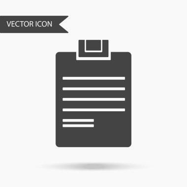 Vektör iş simge yazı tablet. Yıllık raporlar, grafikler, sunumlar, iş akışı düzeni, afiş, numarası seçenekleri, için için simge seçenekleri, web tasarım adım. Çağdaş düz tasarım