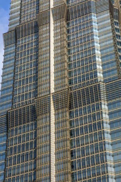 Rascacielos Jin Mao Tower Distrito Financiero de Liujiashui Shanghai China —  Fotos de Stock