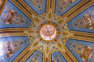 Kubbe melekler Basilica Templo de Belen Tapınağı Belen Guanajuato Meksika