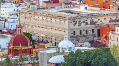Templo Belen Allende Window Alhondiga de Granaditas Guanajuato Mexico clipart