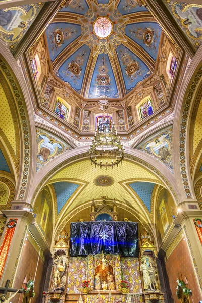 Basilica Dome Altar Templo de Belen Guanajuato Mexico — Stock Photo, Image