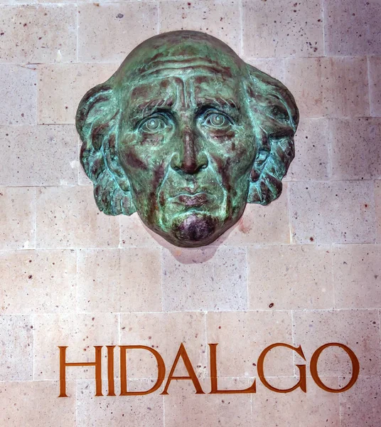 Miguel Hidalgo Bust Alhondiga de Granaditas Guanajuato Mexico — Stock Fotó