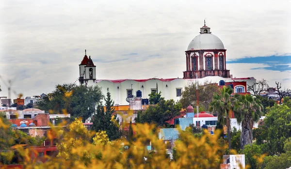 San Antonio White Church San Miguel de Allende Mexique — Photo