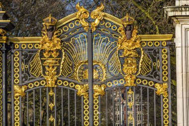 Golden Kanada Maroto kapısı Buckingham Sarayı Londra İngiltere