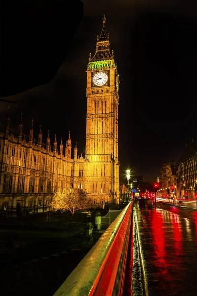 Big Ben Tower Camere del Parlamento Westminster Londra Inghilterra — Foto Stock