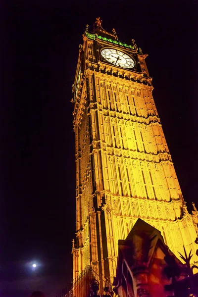 Big Ben Tower Parlamento Westminster Londra Inghilterra — Foto Stock