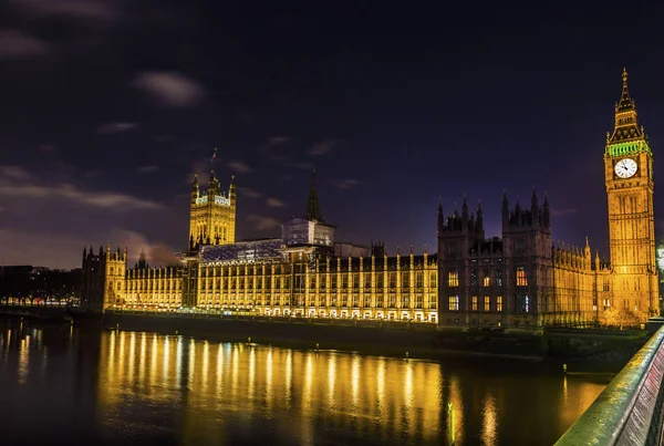 Big Ben Tower Camere del Parlamento Westminster Londra Inghilterra — Foto Stock